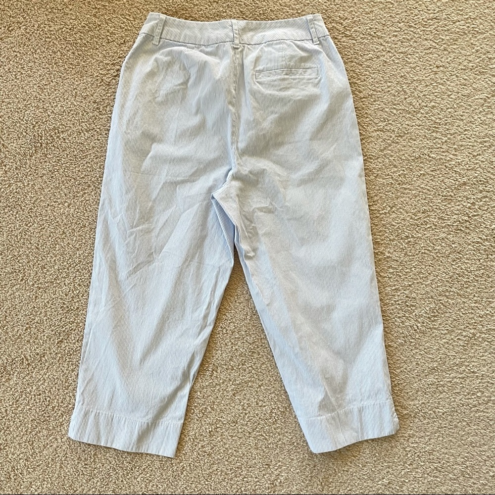 Striped Capris - Picture 2 of 4